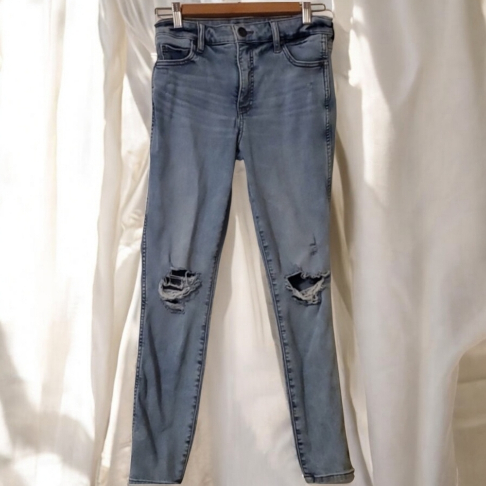 Kut from the Kloth Jeans Womens Size 4 Light Blue CONNIE HIGH RISE ANKLE SKINNY